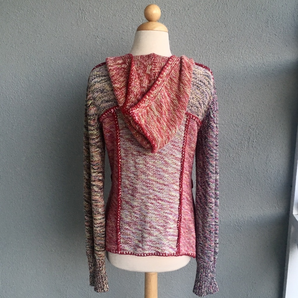 Sparrow Anthropologie Hooded Sweater Size S - Picture 5 of 6
